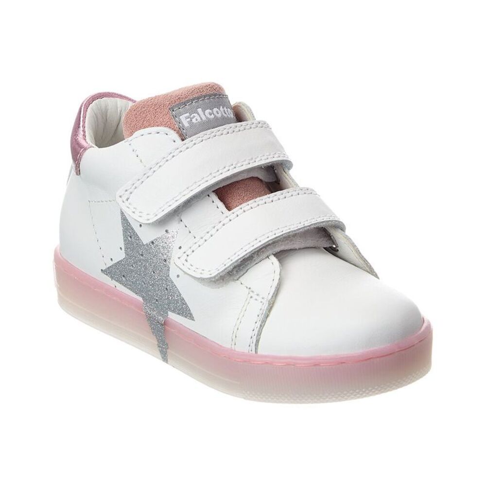 Naturino Falcotto Salazar 3 Leather Sneaker, White